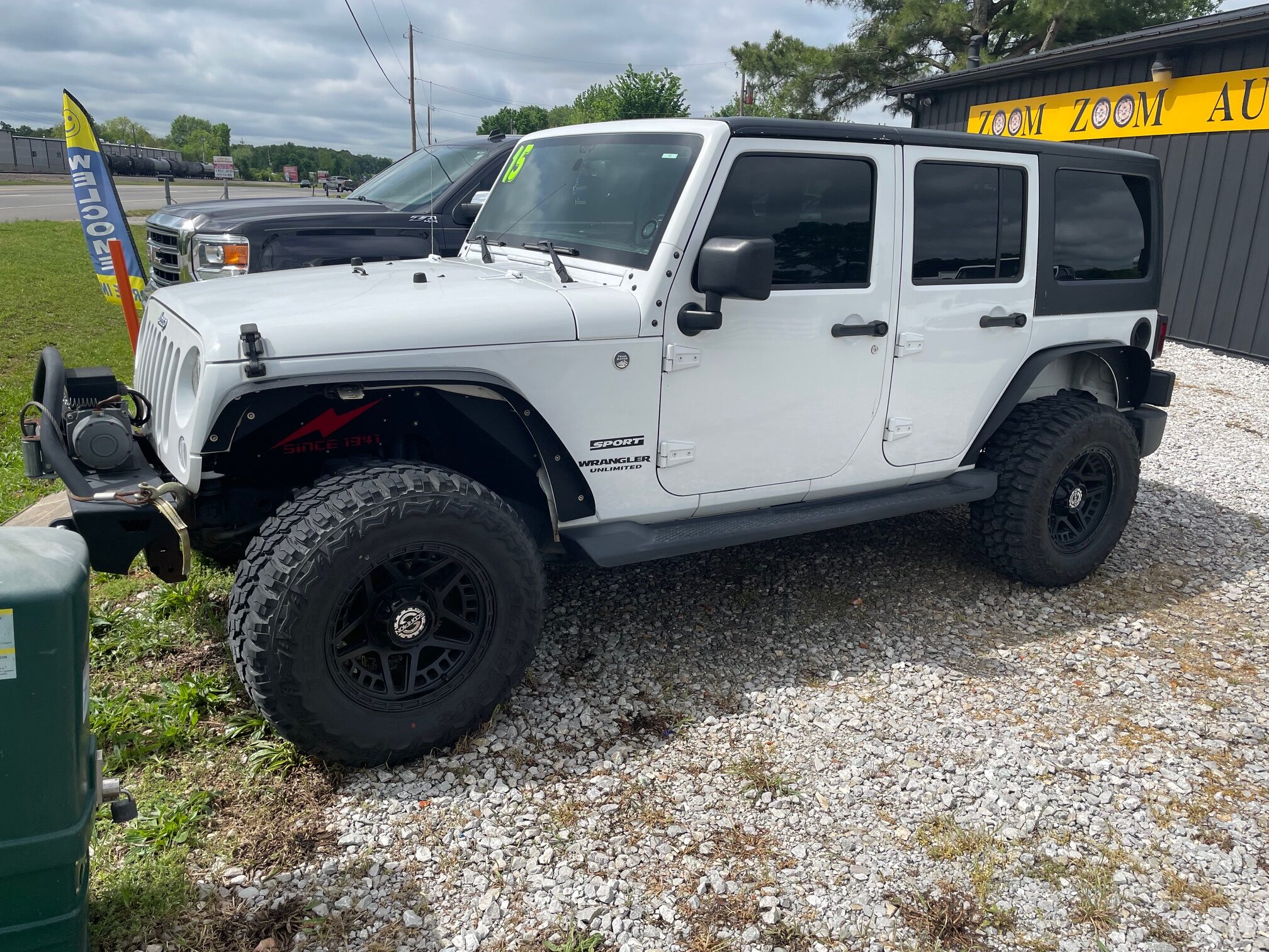 2015 White 4-Door Jeep Wrangler $114/week WAC - Image 3