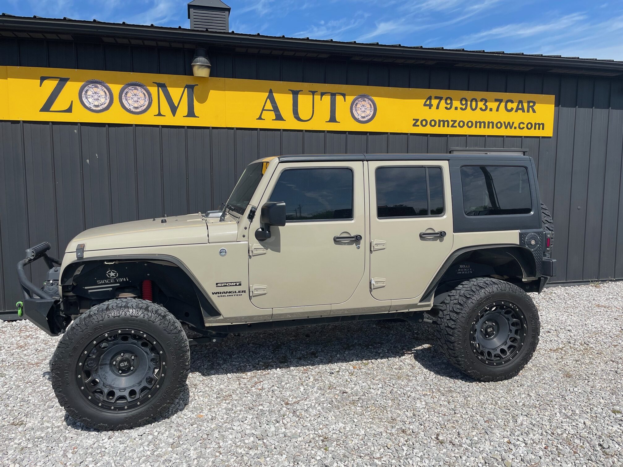 2017 Gobi 4-Door Jeep Wrangler $114/week WAC